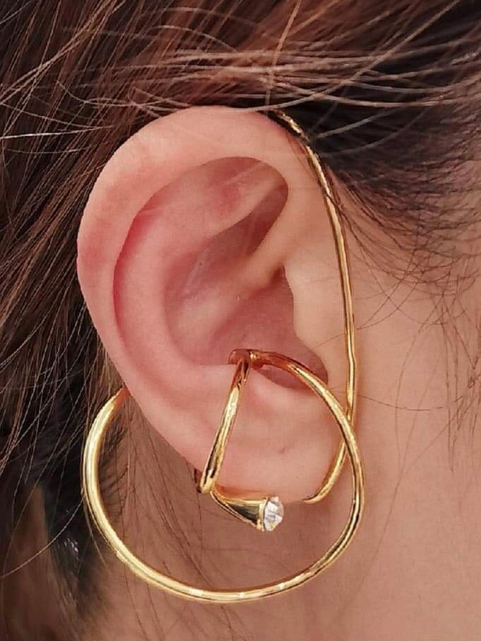 Erica Ear Cuffs Set in 4 ways